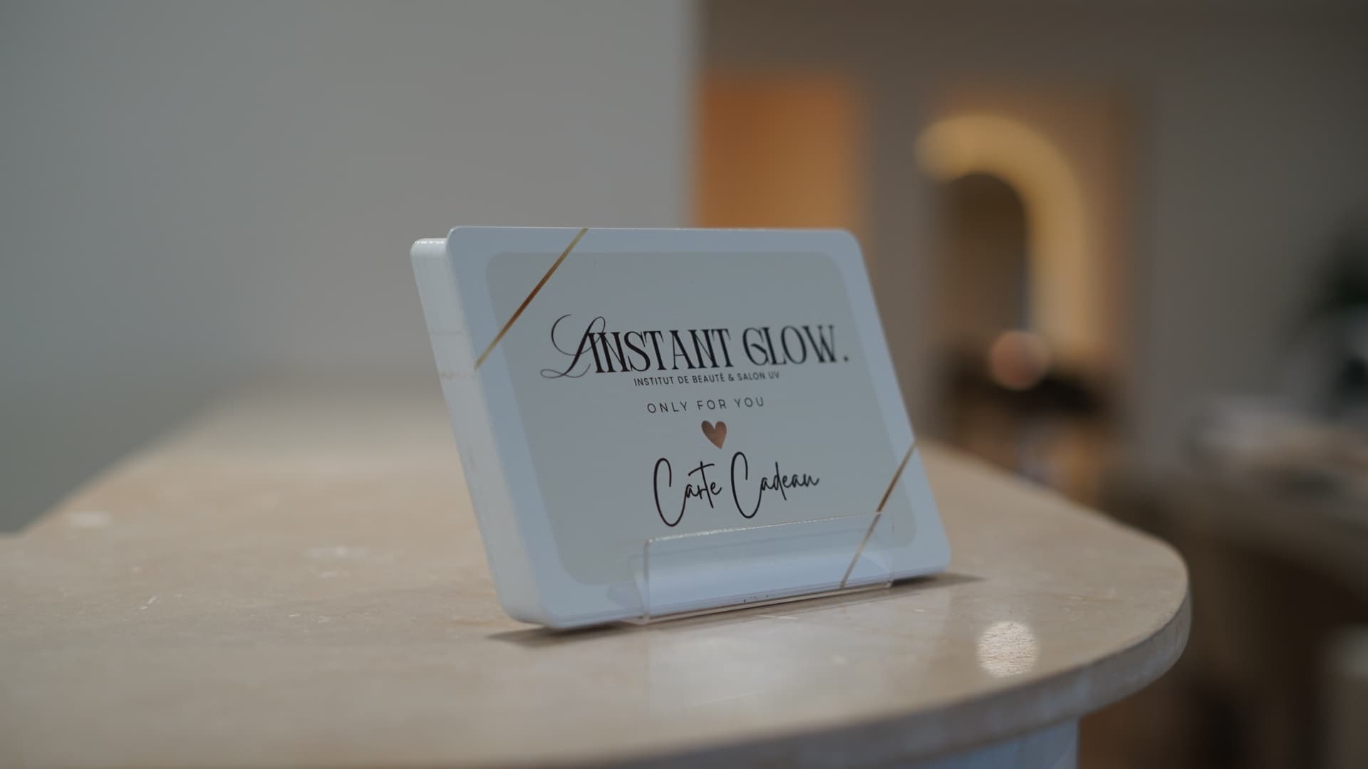 Carte cadeau Instant Glow